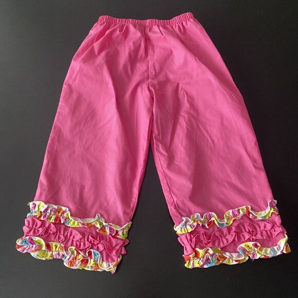 Le' Za Me Open Back Bow Top With Capri Pants - Picture 7 of 12